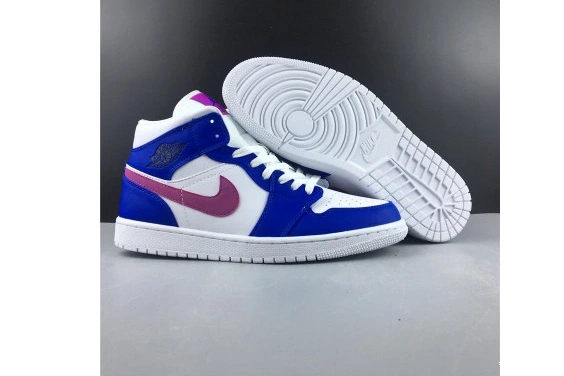554724-451 AIR HYPER ROYAL HYPER VIOLET-WHITE 1 MID 554724-451 JORDAN 0226